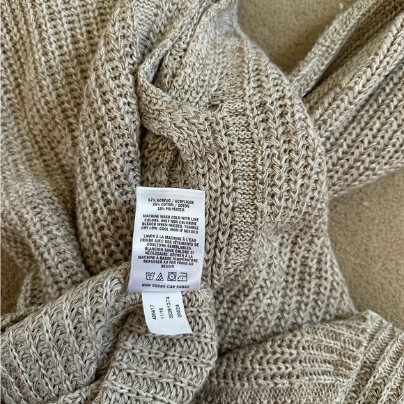 Express Women's Tan Cutout Pullover Sweater XS - Picture 9 of 9